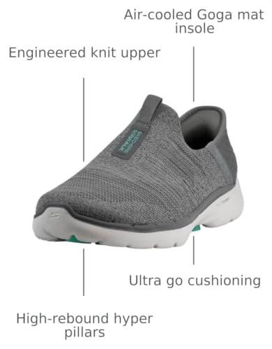 Image of Skechers Womens Women's Hands Free Slip-ins Go Walk 6-Fabulous View
