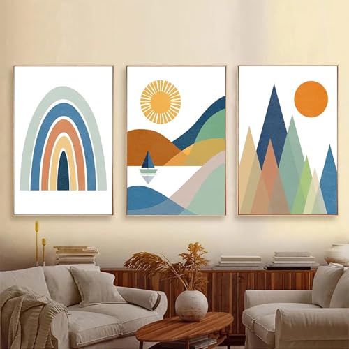 Montagne eau affiche pour raviver un mur vide sans travaux complexes - 3
