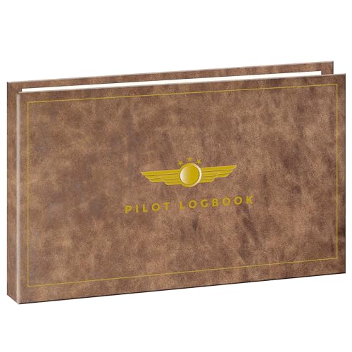 Carnet de bord pilote Performore pour étudiant en école de vol de 150 pages