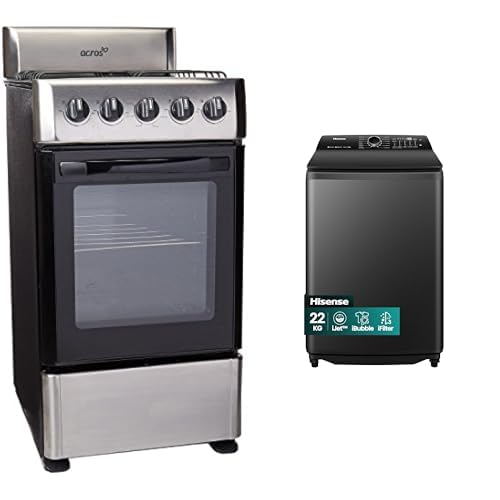 La mejor selección de lavadora acros 22 kg - solo los mejores. 48 Acros Estufa 4 Quemadores NAW-1001S + Hisense Lavadora WT5i2223DB 22kg