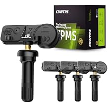CDWTPS TPMS Sensor Dodge,4 Pack 433MHz Tire Pressure Monitoring System Sensor Compatible with Dodge Jeep Ram OE#56029398AB.68241067AA 68241067AB 56029398AA 68402371AA 68464665AA