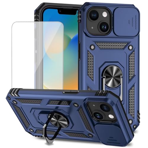 Coque iPhone 15 magnétique avec béquille et protection écran