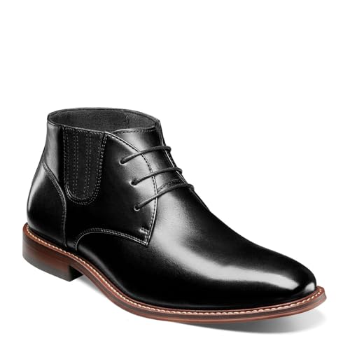 STACY ADAMS Mens Maxwell Plain Toe Demi Chukka Boot,...