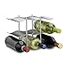 Relaxdays Botellero Vino para 9 Botellas, Acero Inoxidable, Plateado, 22 x 27 x 16,5 cm