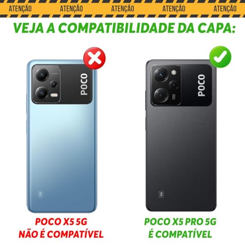 Capa Capinha Case Compatível com Poco X5 Pro 5G - Protetora Resistente Durável Anti Impacto Queda Ch