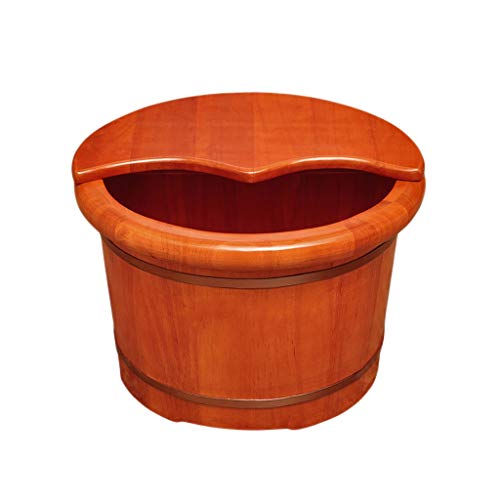 Bañera de pies de madera duradera oak 41 cm