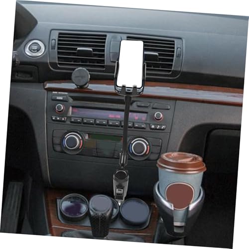 Soporte para teléfono de coche anticaídas con doble carga USB ULDIGI de plástico resistente 5