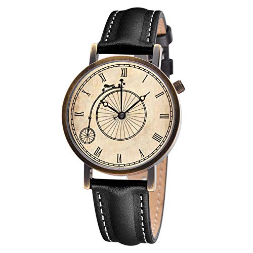 Preisvergleich Produktbild MDHANBK Uhren, Fahrraddesign, Quarzuhr im zweiten Uhrwerk, wasserdichte Uhr