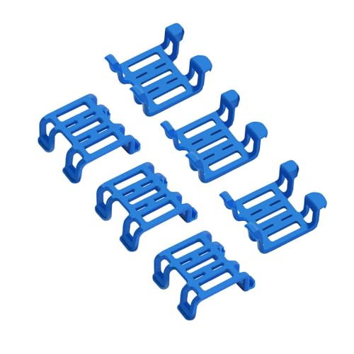 Bouge Gummiklemme Kompatibel mit Trac-ti GPS Dog 4 Tracker für Hunde, 6er-Pack Gummi Clip Zubehör für Hunde