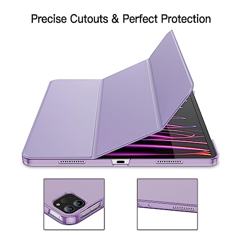 Image of JETech Case for iPad Pro 12.9 inch 6th /5th Gen (2022 /2021), Light Purple