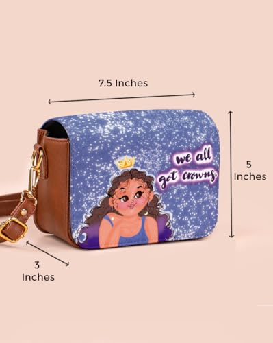 Image of Kalankit Rakhi Gift Hamper For Sister | Rakhi Gift For Girls, Sling Bag For Women, Travel Crossbody Bags, Stylish Cross Sling Bags for Woman | Rakhi Gifts For Sister, Gifts for Rakshabandhan