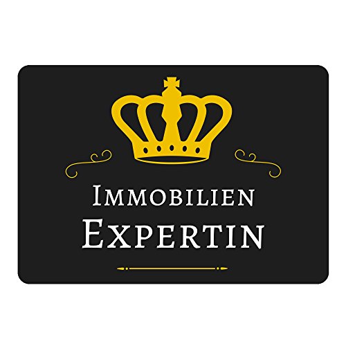 Preisvergleich Produktbild Multifanshop Mousepad Immobilien Expertin schwarz