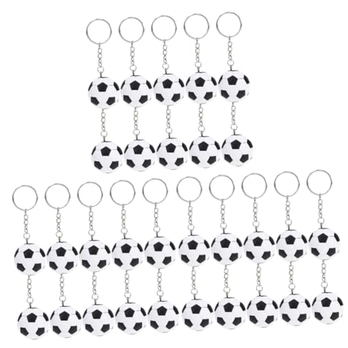 Porte-clés de football POPETPOP en plastique pour garçons et fêtes