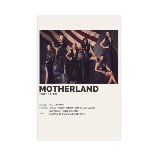 DEJIKOKU Poster aus der TV-Serie Motherland Fort Salem, 6 Stück, Leinwand-Poster, Schlafzimmer, Dekoration, Landschaft, Büro, Raumdekoration, Geschenk, 30 x 45 cm für 18,13 EUR bei amazon.de Bild: DEJIKOKU Poster aus der TV-Serie Motherland Fort Salem, 6 Stück, Leinwand-Poster, Schlafzimmer, Dekoration, Landschaft, Büro, Raumdekoration, Geschenk, 30 x 45 cm für 18,13 EUR bei amazon.de