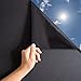 MARAPON® Vinilo Opaco para Ventanas Color Negro [44.5x200 cm] – Incluye Libro Electrónico con Consejos Profesionales – Vinilos para Ventanas Alta Privacidad – Vinilo Ventana sin Transmisión de Luz