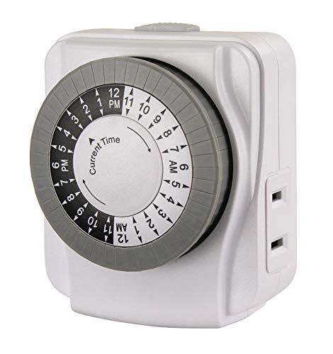 Prime Wire & Cable TNI2412 1-Outlet Push Pin Timer