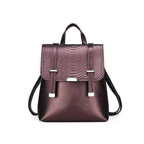 Tisdaini Damen Rucksackhandtaschen modische reise freizeit business Schultertaschen schulrucksack Rotwein Cover