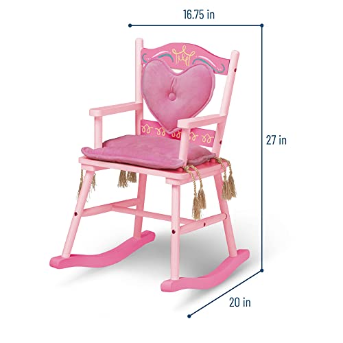 Wildkin PRN00008 Kids Princess Royal Rocking Chair thumb #2