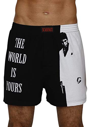 Prestigez Scarface Tony Montana Men's Loungewear Pajama Shirt and Bottoms Set3