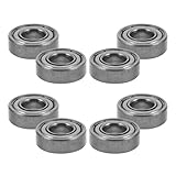 Hoement Kugellager 8 Stück für Vorderräder von Rollatoren (608Zz) mit Leichter Wartung und Reinigung für Nutzer und Pflegepersonal