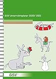  GSV Unterrichtsplaner Lehrerkalender für Grundschullehrer (DIN A5) 2020/21, Wire-O-Ringbindung