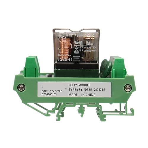 Module de relais 12V 24V rail DIN carte SPDT interchangeable - 2