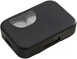 Kit de estojo de lentes de contato para uso diário e externo, kit de ferramentas de remoção de aplicador de lentes de contato com espelho e estojo de imersão de solução