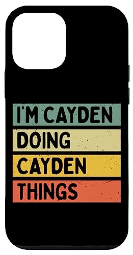 I'm Cayden Doing Cayden Things �ʔ������� �X�}�z�P�[�X iPhone 12 mini �p