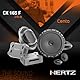 Hertz CK 165 F – 2-Wege-Komponentensystem mit Slim-Woofer 165 mm, 26-mm-Hochtöner, Passivweiche und Gitter, 270W Peak