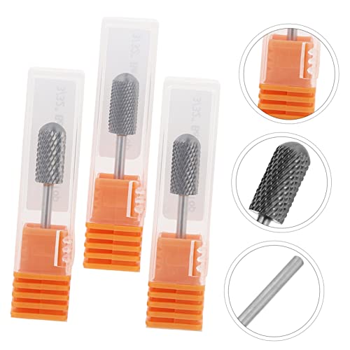 Embouts de lime à ongles multifonctions trois grains pour une pédicure réussie