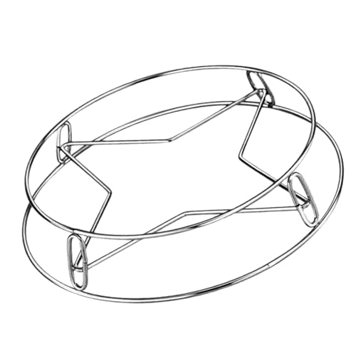 Estante de cocina – Estante de cocina para ollas, accesorio de cocina circular resistente | Vaporizador para uso diario, herramienta de cocina perfecta para cocinar verduras al vapor