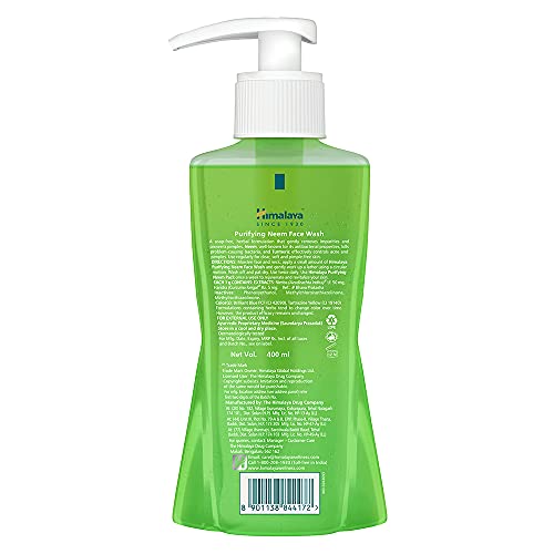 Image of Himalaya Damage Repair Protein Shampoo 400ml & Himalaya Purifying Neem Face Wash, 400 ml