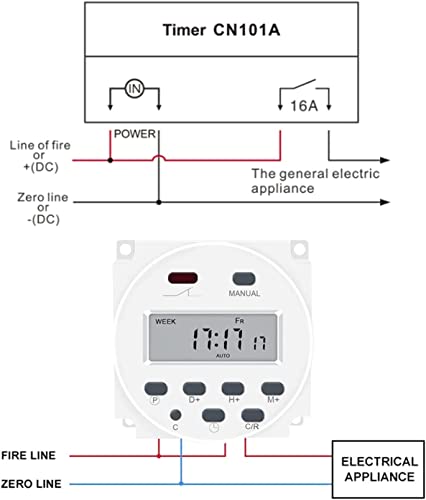 Relais de temps programmable CN101A 12V pour gestion de batterie - 2