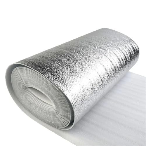 Aislante térmico Mylar en rollo de 50cmx10m con película reflectante para ventanas y paredes 2