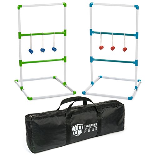 Tailgating pros premium ladder toss game with bolos and…