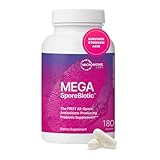 Microbiome Labs MegaSporeBiotic Probiotics for Women & Men - Spore Based Probiotics for Digestive Health - Shelf Stable & Travel-Friendly (180 Capsules)