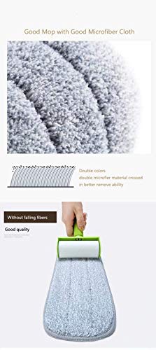 Spray Mop Floor Cleaning - Ideal for Tile, Hardwood & Stone Floors - Wet, Dry & Dust Mopping Cleaner - Absorbent Microfiber Pad Cloth - Quality Spraying Nozzle - Innovative Slim Design Concealed Tank