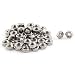 Produktbild Sechskantmutter - TOOGOO(R) Metrisch M3x0.5mm Edelstahl Fertige Sechskantmutter Silber Ton 50 Stueck