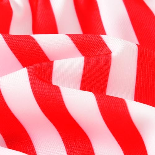 Image of HINTINA Toddler Girl Swimsuit Tiered Ruffle Bathing Suit 2 Piece Bikini Set with Cover Up Skirt