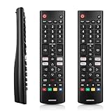 2 Stück Universal Fernbedienung für alle LG Fernseher UHD OLED EVO QHD QNED NanoCell,verbesserte Infrarot-LG,4K 8K Smart TVs für Magic Remote AKB75855501 AN-MR20GA AKB76040301 AKB76037605