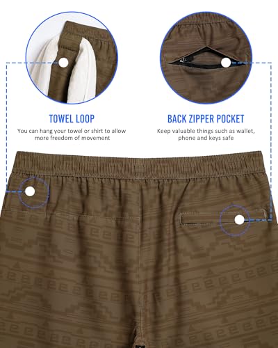 Image of maamgic Mens 5 inch Gym Running Shorts for Men 2 in 1 Quick Dry Workout Athletic Shorts