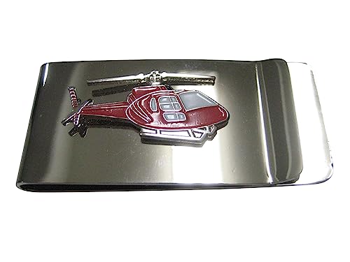 Kiola Designs Red Helicopter Chopper Money Clip