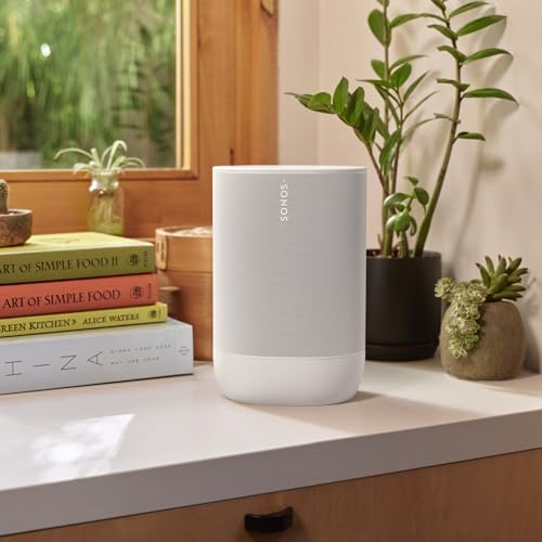 Sonos Move 2 - White - Wireless Portable Bluetooth Speaker - image 8