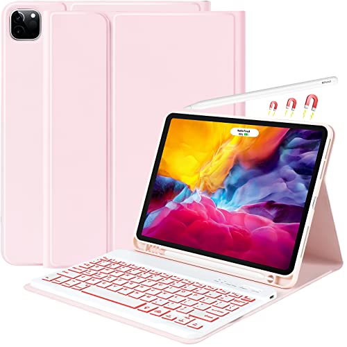 besky iPad 11-inch keyboard case with wireless backlit keyboard