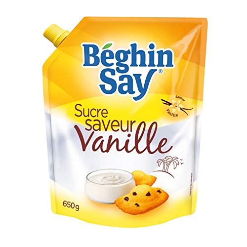 BEGHIN SAY - Sucre Aromatise Vanille Bourbon 650G - Lot De 2