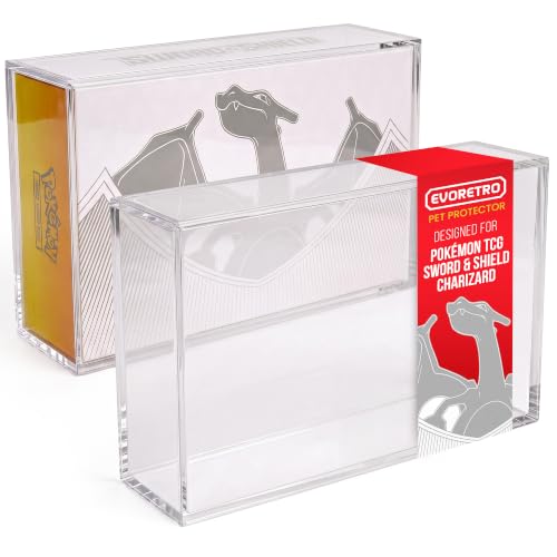Estuche acrílico para Pokemon TCG Ultra-Premium Collection Charizard, 1 unidad