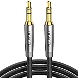 UGREEN Câble Audio Jack 3.5 mm Mâle Mâle HiFi Stéréo Nylon Tressé Câble Auxiliaire Voiture...