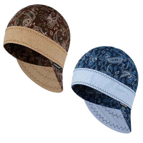 Image of Fullsheild Reversible Welding Cap Protective FR Welder Hat for Men, 7