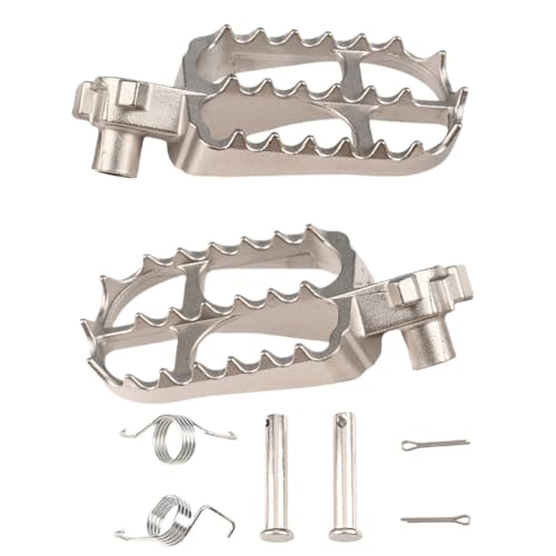 Repose-pieds moto anti-glisse en acier pour éviter les chutes en WR YZ