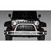 Rugged Ridge 11563.10 Tube Bumper, Front, 3 Inch, Stainless Steel; 07-18 Jeep Wrangler JK